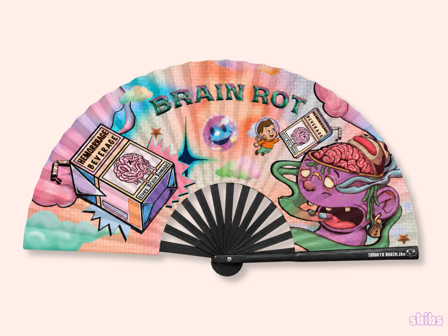 Brain Rot Clacking Fan