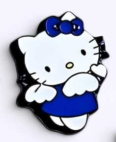 Hello Kitty Metal Decal