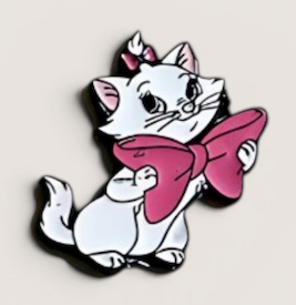 Marie Cat Metal Decal