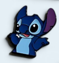 Stitch Metal Decal