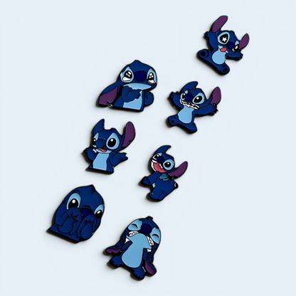 Stitch Metal Decal