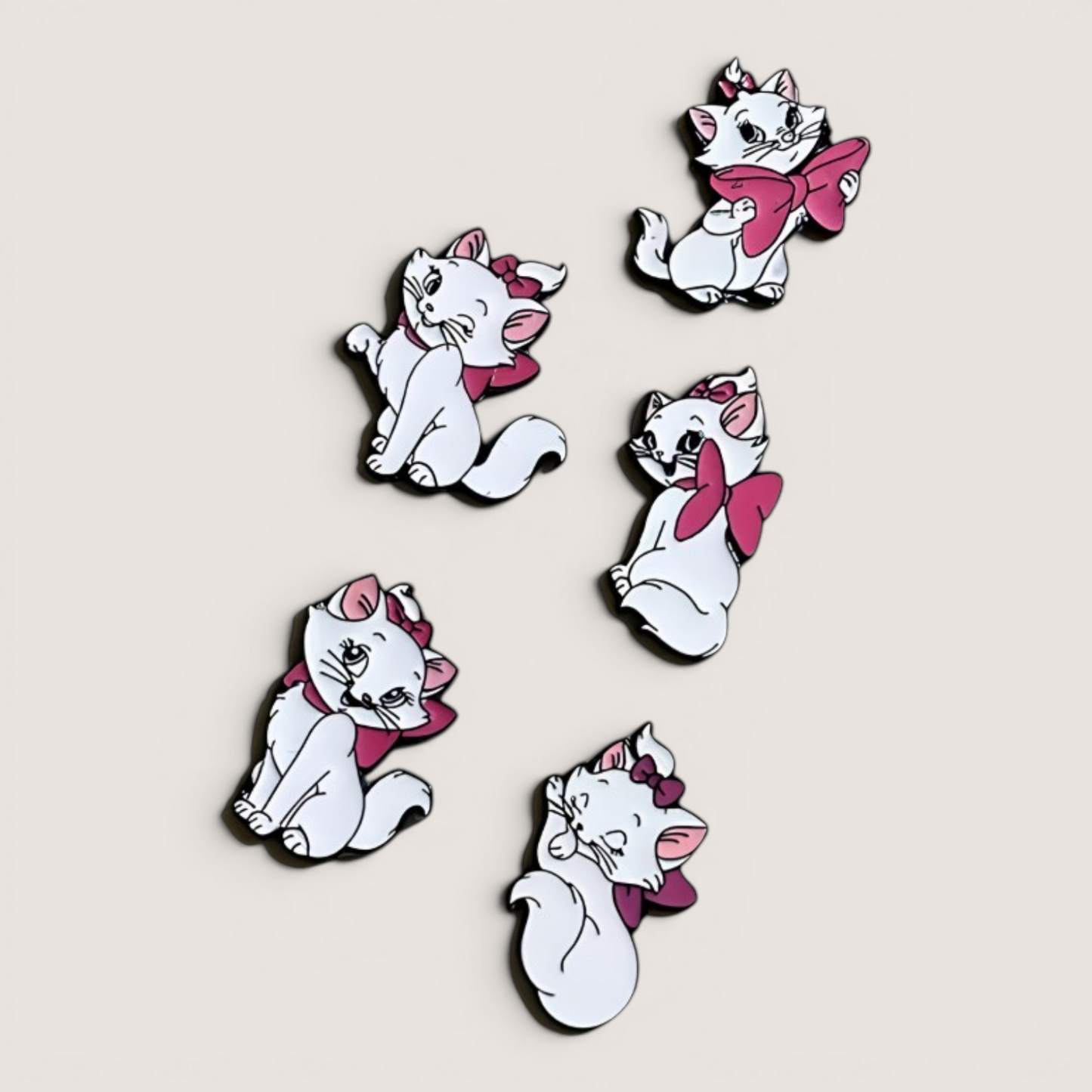 Marie Cat Metal Decal