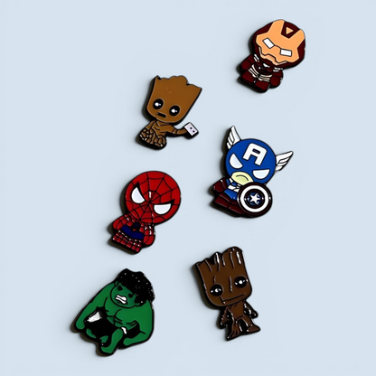 Metal Decal: Marvel Heros
